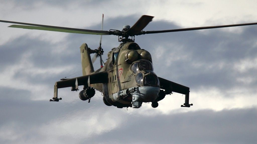 Uzbeckie śmigłowce Mi-24 i Mi-8 mają zostać przystosowane do działań w nocy – fot. shelf3d.com