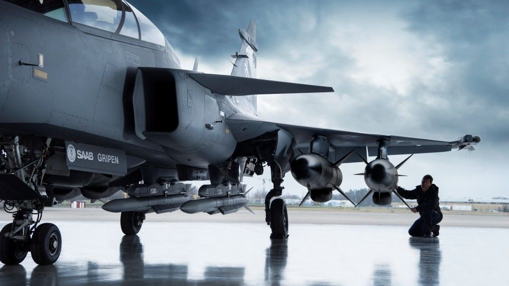 Rakiety przeciwokrętowe nowej generacji maja być również na uzbrojeniu samolotów wielozadaniowych Gripen E. Fot. Saab