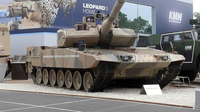 fot. Czołg Leopard 2A7 na targach Eurosatory 2010. – fot. wikimedia