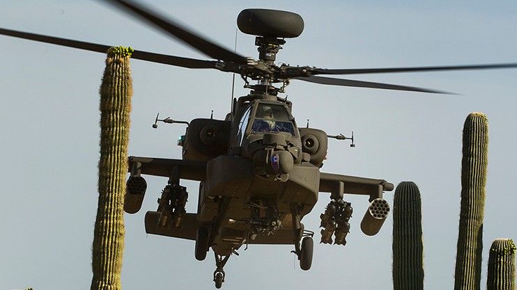 Indie oceniły, że śmigłowce Apache o wiele lepiej odpowiadają im wymogom, niż rosyjskie Mi-28N. Fot. M.Dura