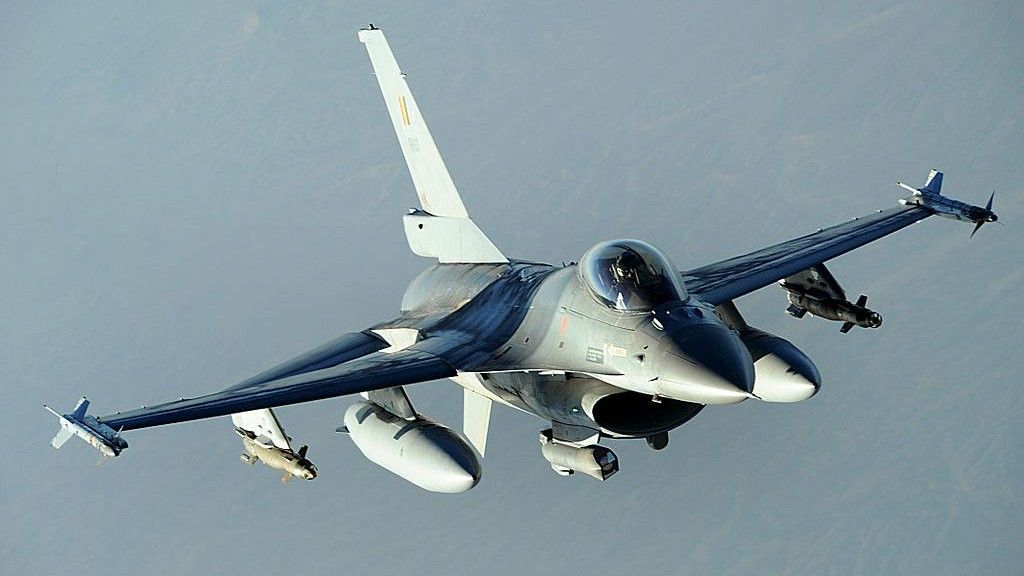 Belgijski F-16AM. Fot. USAF