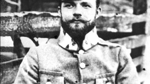 Michał Żymierski jako oficer Legionów Polskich fot. Wikimedia Commons