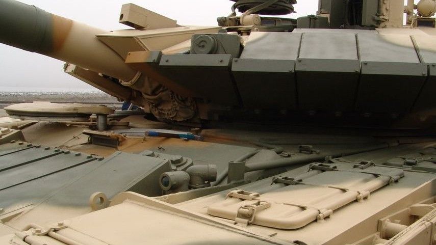 Opancerzenie czołgu T-90