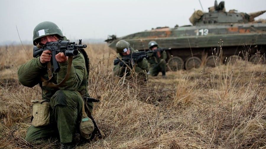 Koncentracja wojsk wokół granic Ukrainy trwa już ponad trzy tygodnie- fot. mil.ru