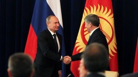 Putin w Kirgistanie- fot. kremlin.ru