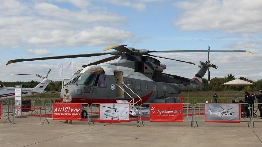 Śmigłowiec AW101 w wersji VIP - fot. AgustaWestland