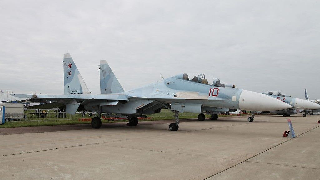 Myśliwiec Su-30M2. Fot. Vitaly V. Kuzmin/CC-BY  SA 3.0.