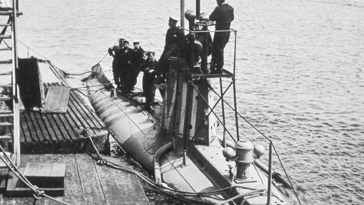 Brytyjczycy będą badali wrak zatopionego przed stu laty okrętu podwodnego HMS „A7” – fot. Wikipedia
