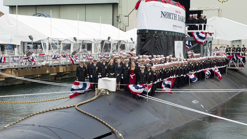 Wprowadzono do linii jedenasty okręt podwodny typu Virginia USS „North Dakota” – fot. ussnd.com