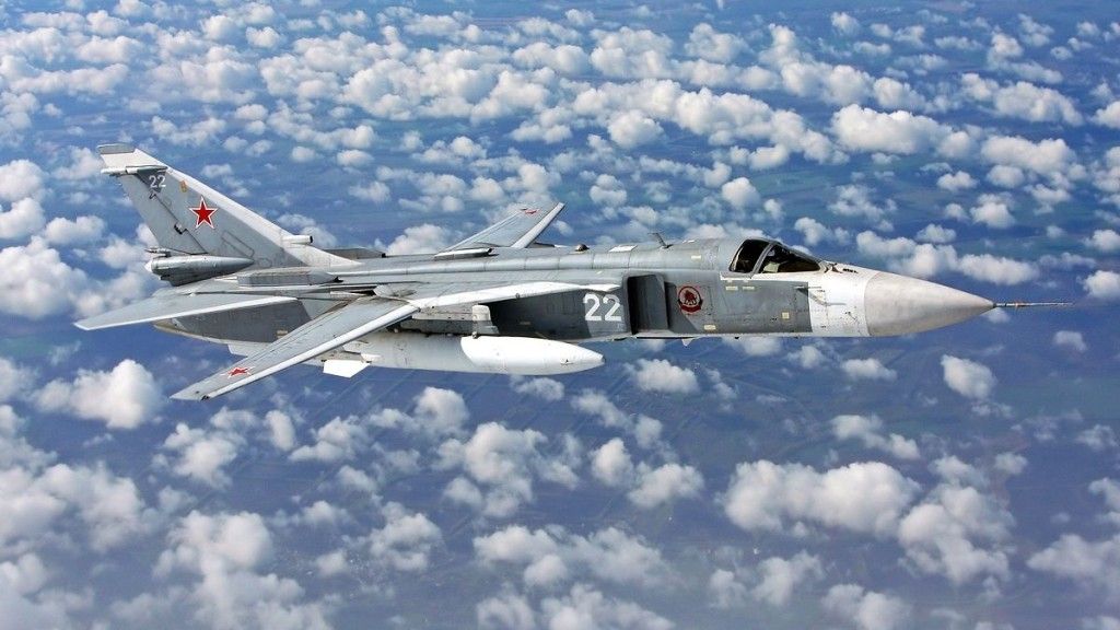 Rosyjskie samoloty na granicy Łotwy - fot. Alexander Mishin/wikipedia