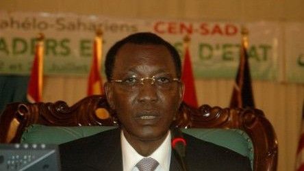 Prezydent Czadu Idriss Deby - fot. informafrica.com