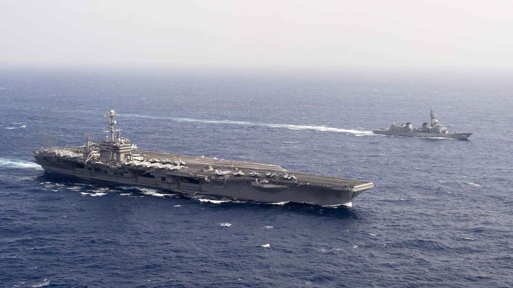Czy lotniskowiec USS „John C. Stennis” na Morzu Filipińskim może się czuć bezpieczny? – fot. US Navy