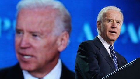 Joe Biden podczas kongresu AIPAC - fot. Chip Somodevilla/Getty Images