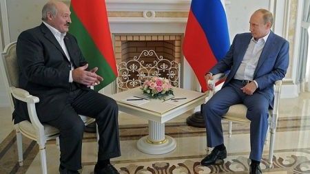 Putin i Łukaszenka w Soczi- fot. kremlin.ru