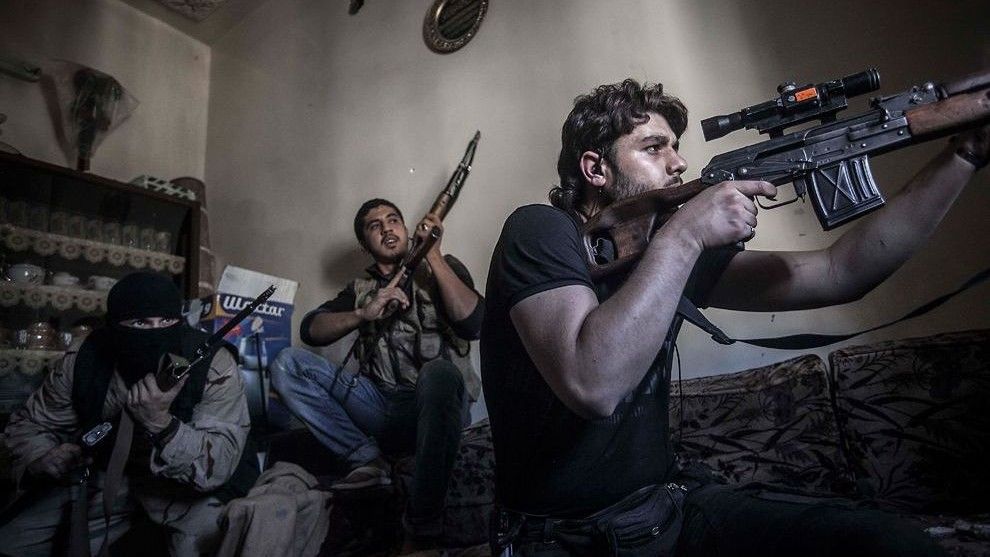 Syryjscy rebelianci - fot. Freedom House