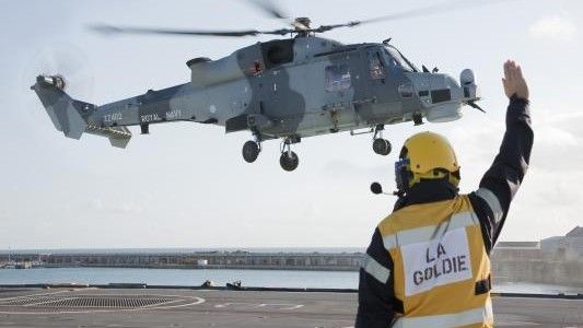 Pokładowy AW159 Lynx Wildcat zdobył Koreę Południową - fot. AgustaWestland