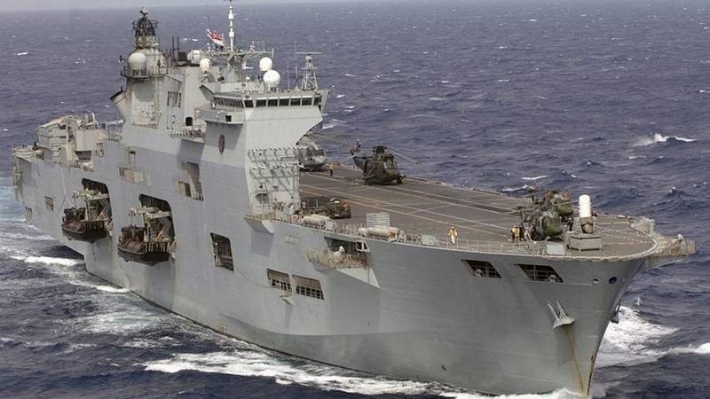 HMS Ocean przejdzie modernizację, która umożliwi jego dalszą eksploatację - fot. Ministerstwo Obrony Wielkiej Brytanii