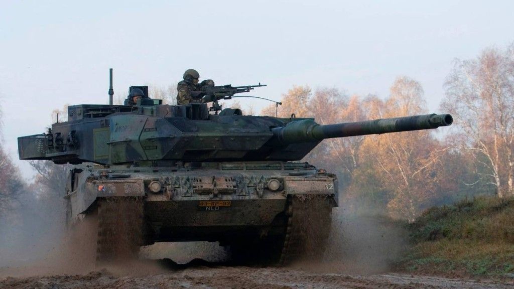 Holandia będzie posiadać mniej niż 20 czołgów Leopard 2, z pierwotnej floty 445 maszyn. Fot. Ministerstwo obrony Holandii.