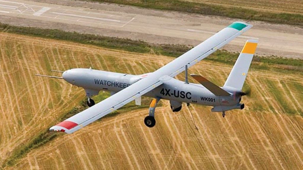 Dron Watchkeeper został dopuszczony do lotów w brytyjskiej przestrzeni powietrznej – fot. Thales UK