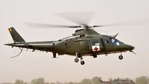 Belgijski AW109 wykorzystywany w Mali - fot. Ministerstwo Obrony Belgii