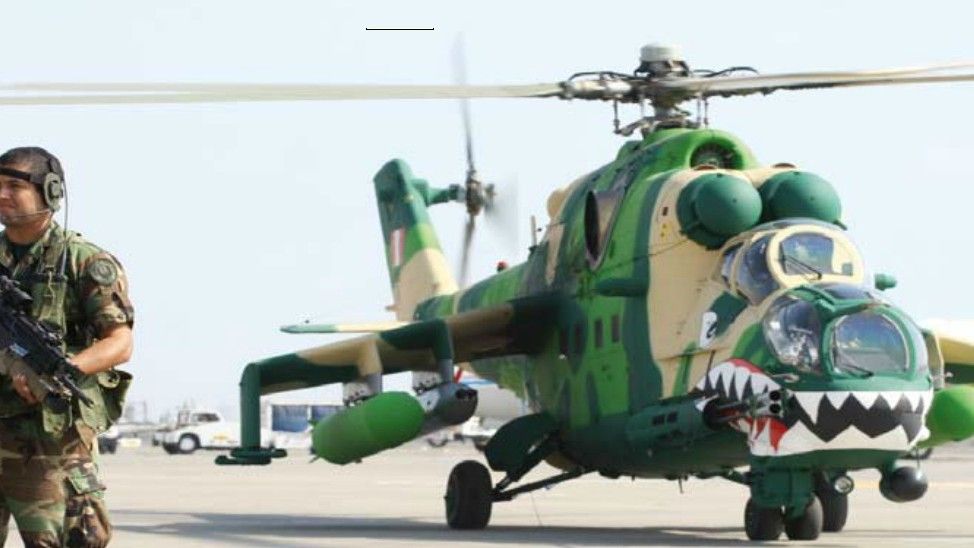 Siły zbrojne Peru chcą zakupić kolejne śmigłowce szturmowe, które dołączą do floty Mi-24/35 - fot. Siły Powietrzne Peru