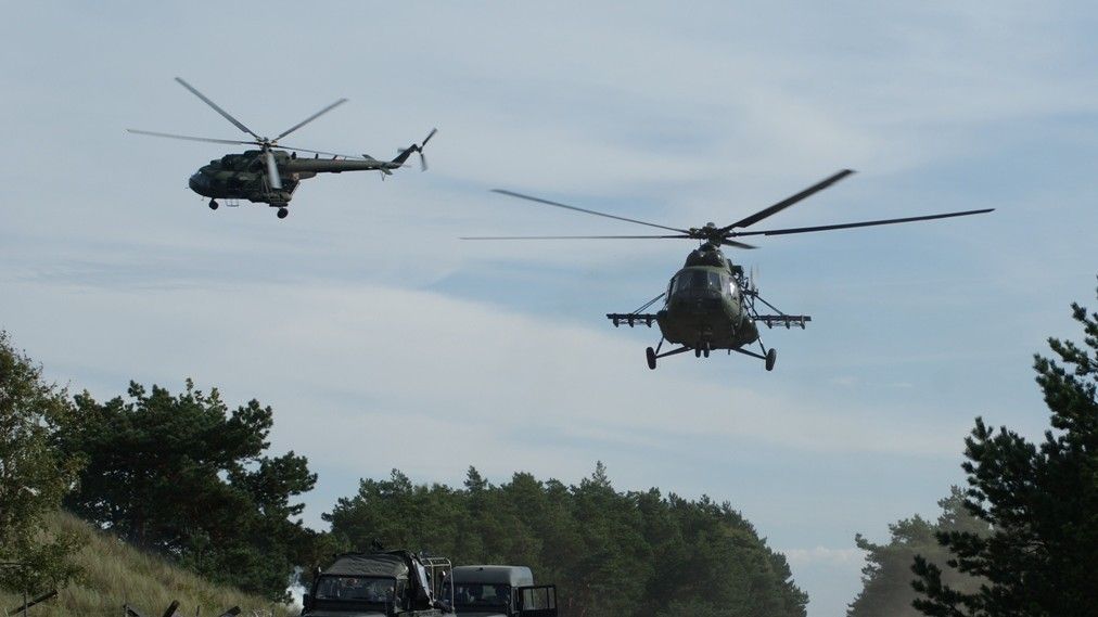 Śmigłowce Mi-17 eksploatowane przez eskadrę działań specjalnych mają zostać zmodernizowane - fot. Łukasz Pacholski