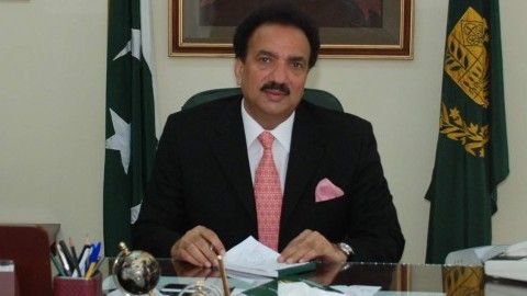 Szef pakistańskiego MSW Rehman Malik - fot. MSW Pakistanu.