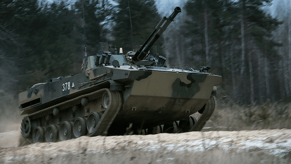 Równolegle z wprowadzaniem na uzbrojenie wozów BMD-4M, Rosjanie rozpoczynają prace nad nowymi maszynami BMD-5. Fot. mil.ru.