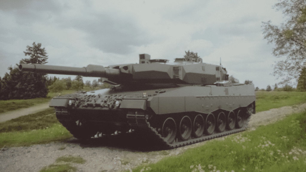 Wizualizacja czołgu Leopard 2PL. Ilustracja: Rheinmetall