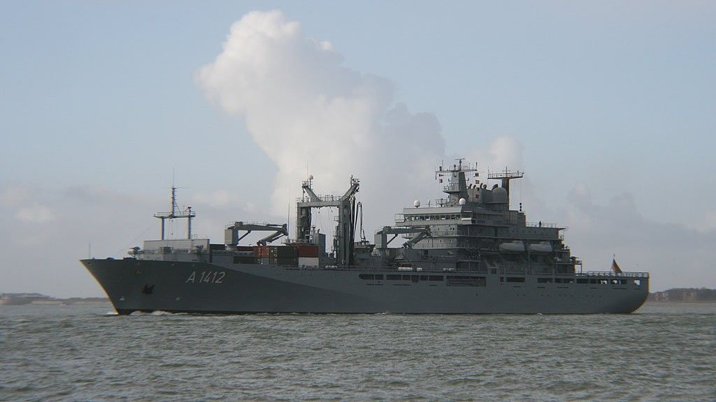 Kanadyjski okręt wsparcia działań połączonych będzie zbudowany w oparciu o projekt niemieckich okrętów typu Berlin – fot. www.defenseindustrydaily.com