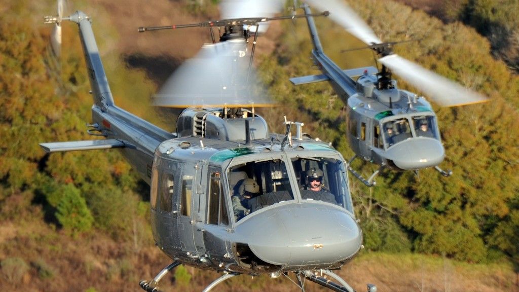 UH-1N Huey USAF będą służyć dłużej - fot. USAF