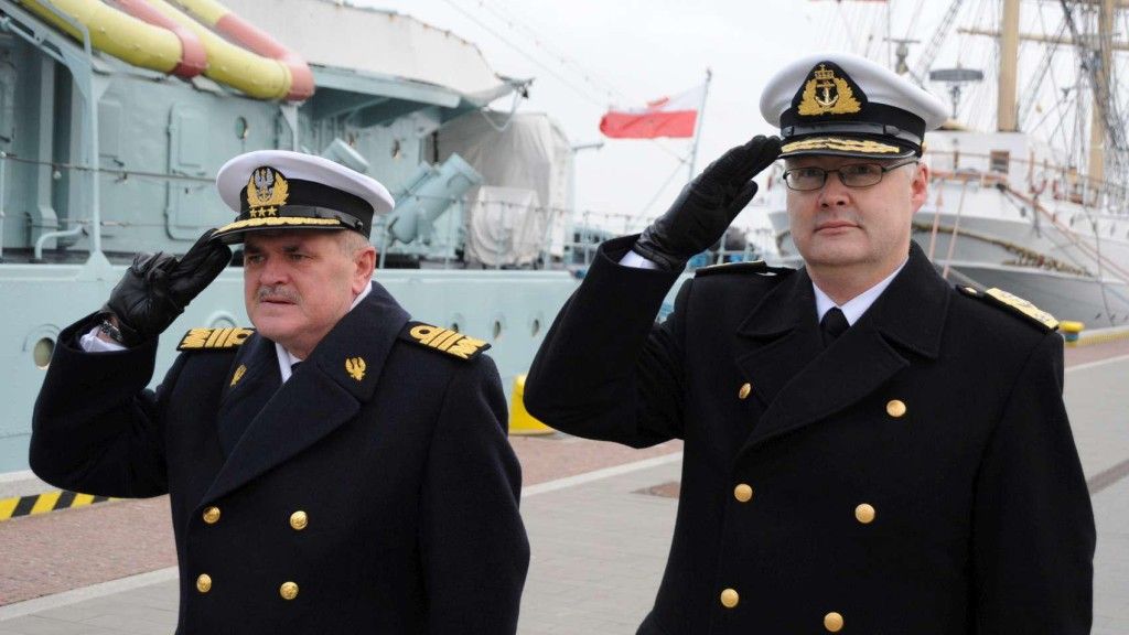 Dowódca Marynarki Wojennej Norwegii w Gdyni - fot. Marynarka Wojenna RP/Marian Kluczyński