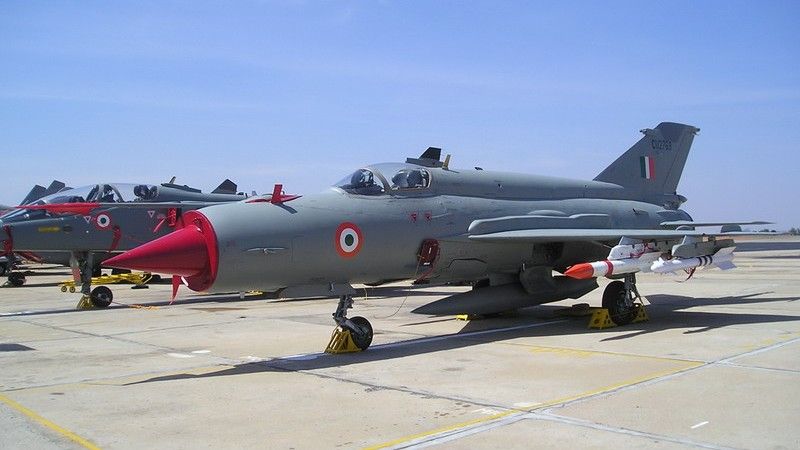 MiG-21 lotnictwa Indii, Fot. Sheeju/Wikipedia/CC3.0