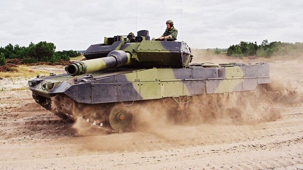 Leopard 2A5. Fot. chor. R.Mniedło/11LDKPanc.
