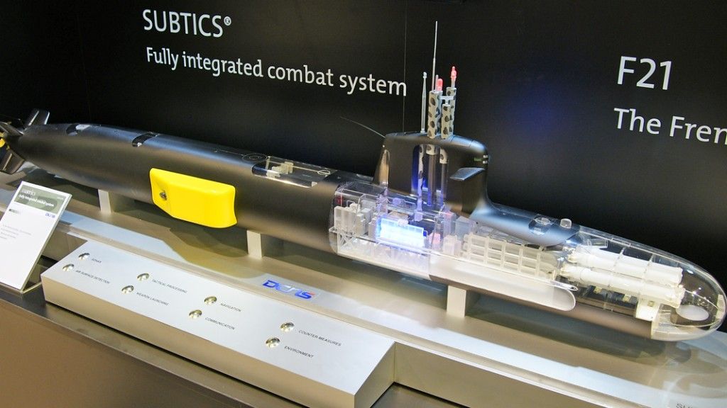 Okręty typu Scorpène mają w przyszłości otrzymać bezzałogowe pojazdy podwodne - fot. Maksymilian Dura