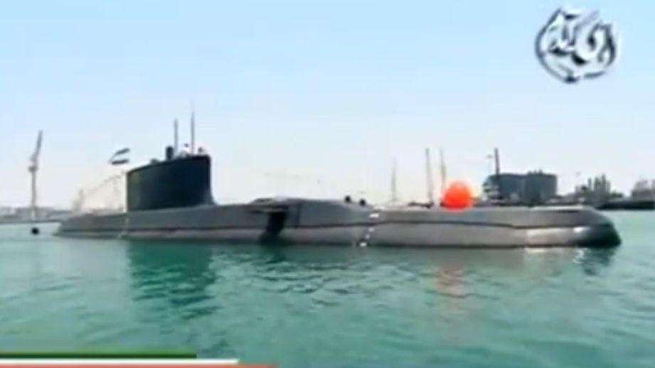 Iran zwodował nowy okręt podwodny typu Fetah – fot. YouTube