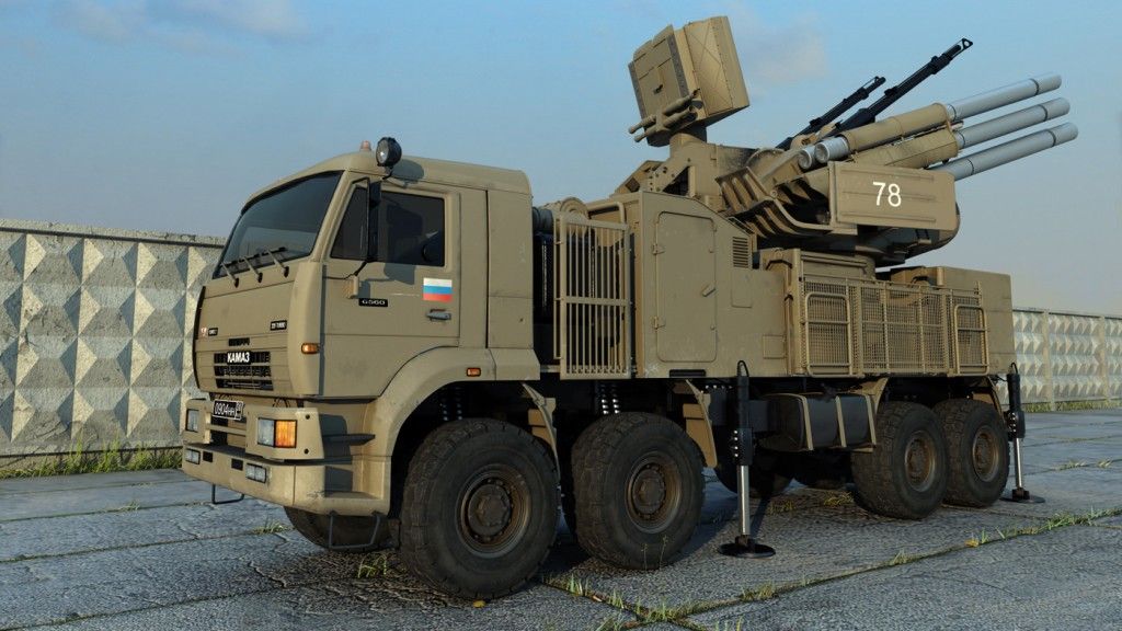 Pancyr-S1 ma wzmocnić obronę przeciwlotniczą rosyjskich wojsk za kołem podbiegunowym – fot. http://vpk-news.ru