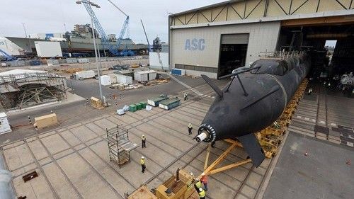 Nowe, australijskie fregaty będą budowane w stoczni Techport w Adelaidzie. Fot. www.techportaustralia.com