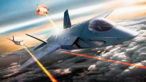 Lotnictwo amerykańskie chce wyposażyć swoje samoloty w działka laserowe już po 2030 r. – fot. AFRL