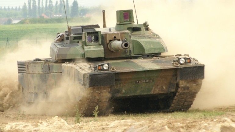 Czołg AMX-56 Leclerc. Fot. Daniel Steger/CC BY-SA 2.5