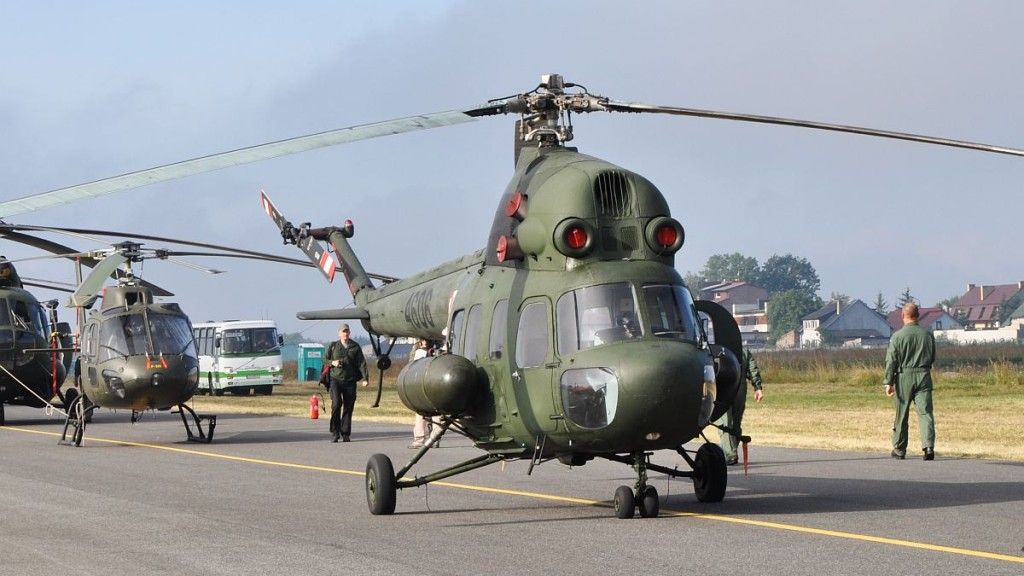 Wojsko chce nabyć ponad 170 rodzajów części zamiennych do śmigłowców Mi-2, SW-4 i W-3 - fot. J.Sabak/D24