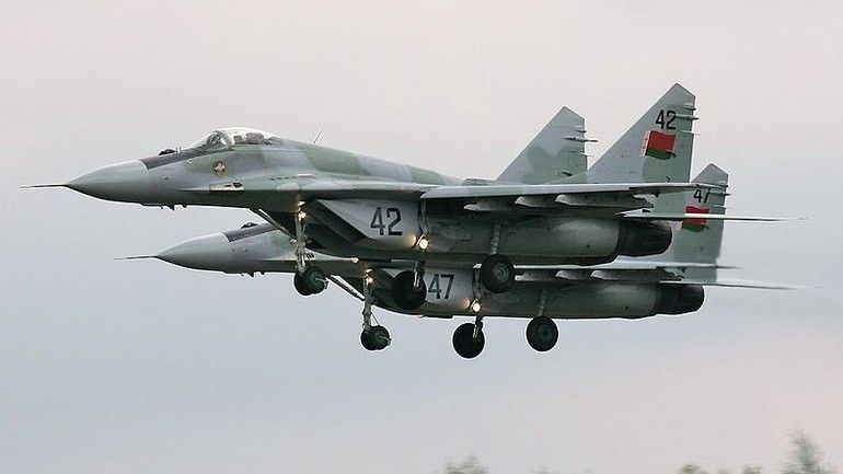 Białoruskie myśliwce MiG-29 - fot. Dmitrij Piczugin/CC BY-SA 2.0