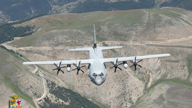 Włoskie Herculesy będą wspierać Francuzów w Mali - fot. Siły Powietrzne Włoch