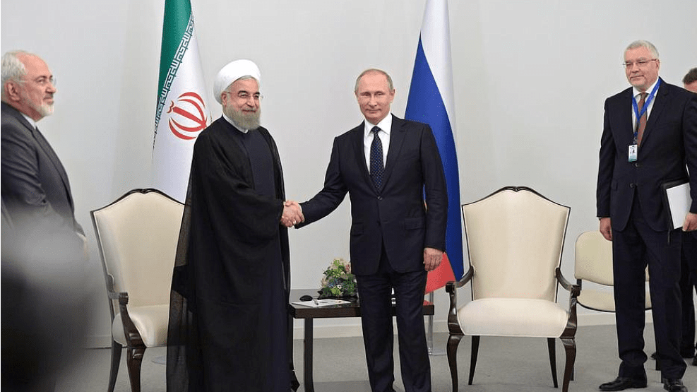 Hassan Rouhani i Władimir Putin, fot. kremlin.ru