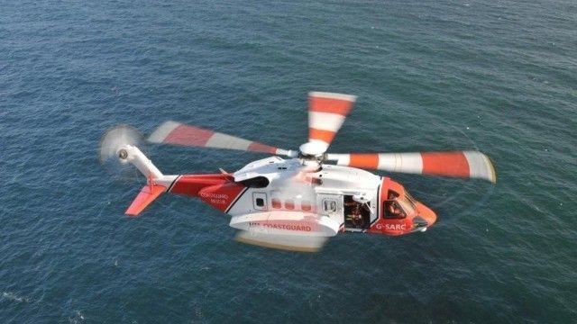 Śmigłowce Sikorsky S-92 Superhawk będą (ponownie) wykonywać funkcję SAR nad brytyjskim wybrzeżem - fot. Straż Wybrzeża Wielkiej Brytanii