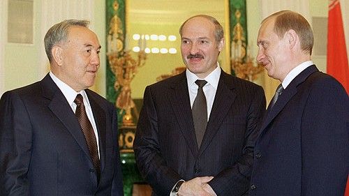 Liderzy Unii Celnej- fot. oficjalna strona Prezydenta Rosji
