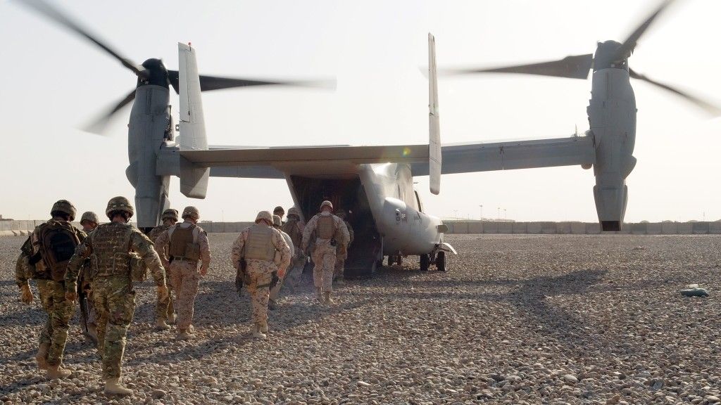 Amerykanie ponownie przerzucili samoloty MV-22 Osprey do Iraku – fot. www.defense.gov/multimedia/