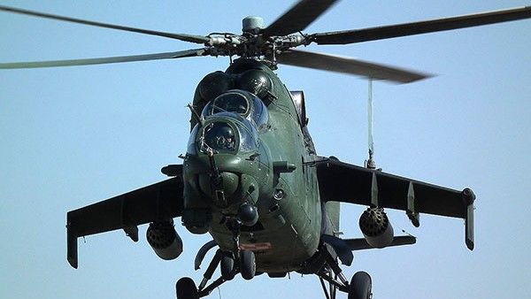 Śmigłowiec Mi-24 – fot. Sekcja Wychowawcza 49. BLot