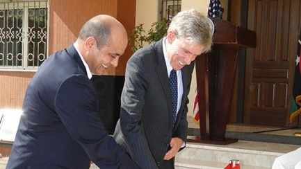 Ambasador Chris Stevens stał się ofiarą muzułmańskiego oburzenia - fot. U.S. Embassy in Tripoli.
