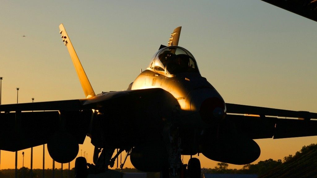 Część australijskich Super Hornetów zostanie przebudowanych do wersji Growler - fot. Ministerstwo Obrony Australii